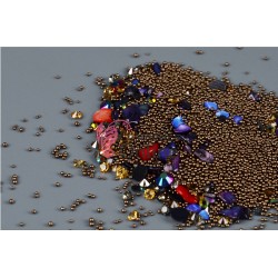 Decor pentru unghii 3D mixt CMX25